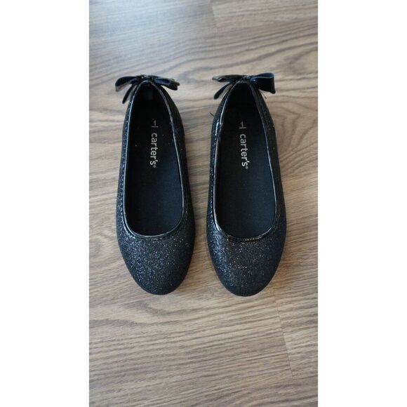 Carter's Girls Cordelia Casual Glitter Dress Shoe, Size 1 - Picture 7 of 16